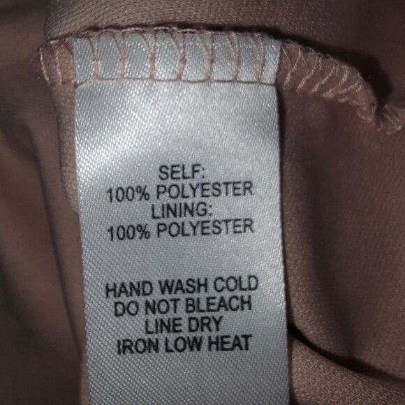 LULUS Shifting Dears Blush Pink Long Sleeve Dress Size Small - Picture 8 of 8